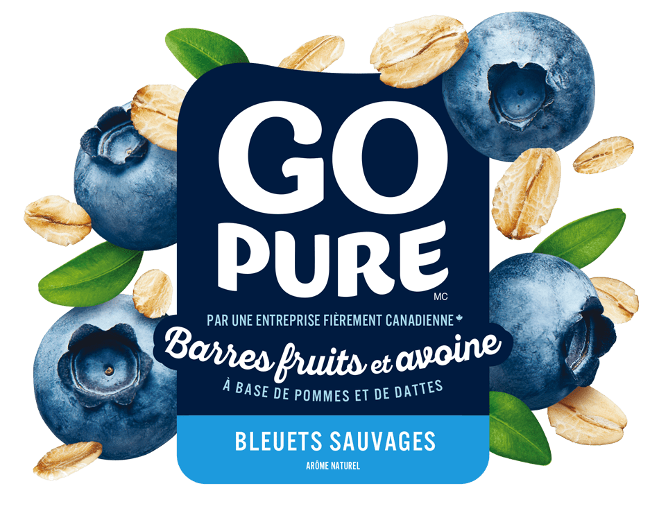 Barres fruits et avoine - Bleuets sauvages